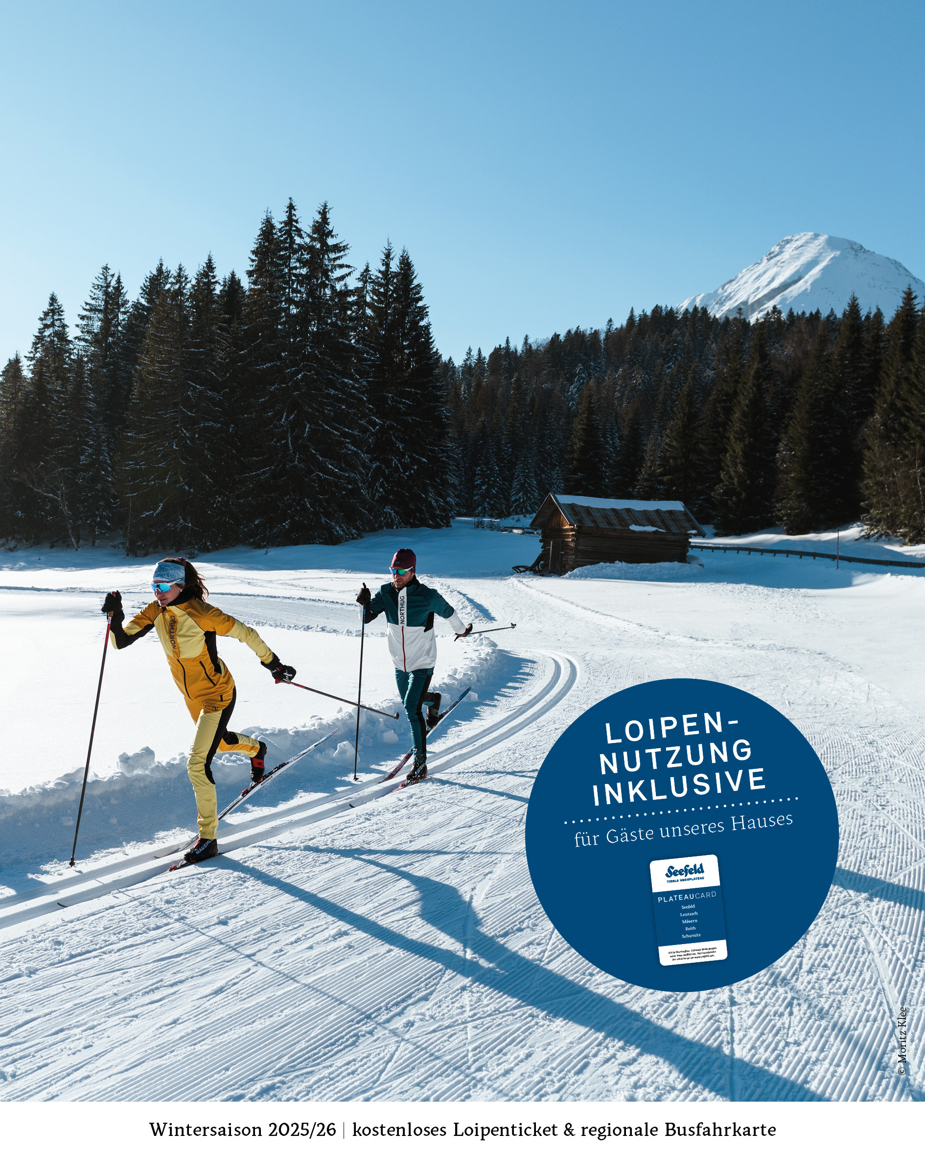 Kostenloses Loipenticket